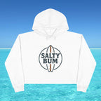 Salty Bum Surf Cropped Hoodie
