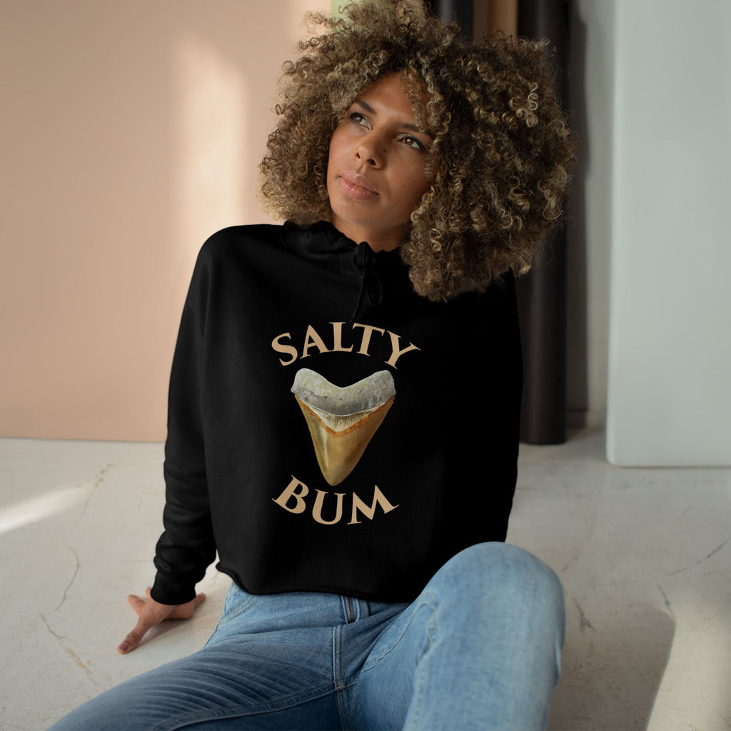 blac cropped hoodie