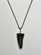 Fossilized Alligator Tooth Necklace